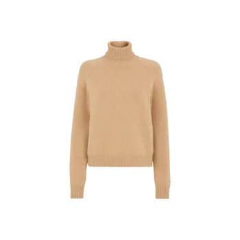 FENDI Turtleneck Long Sleeved Knitted Jumper