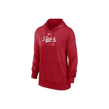 Nike Cincinnati Reds Authentic Collection Practice Sweatshirt Women's Red