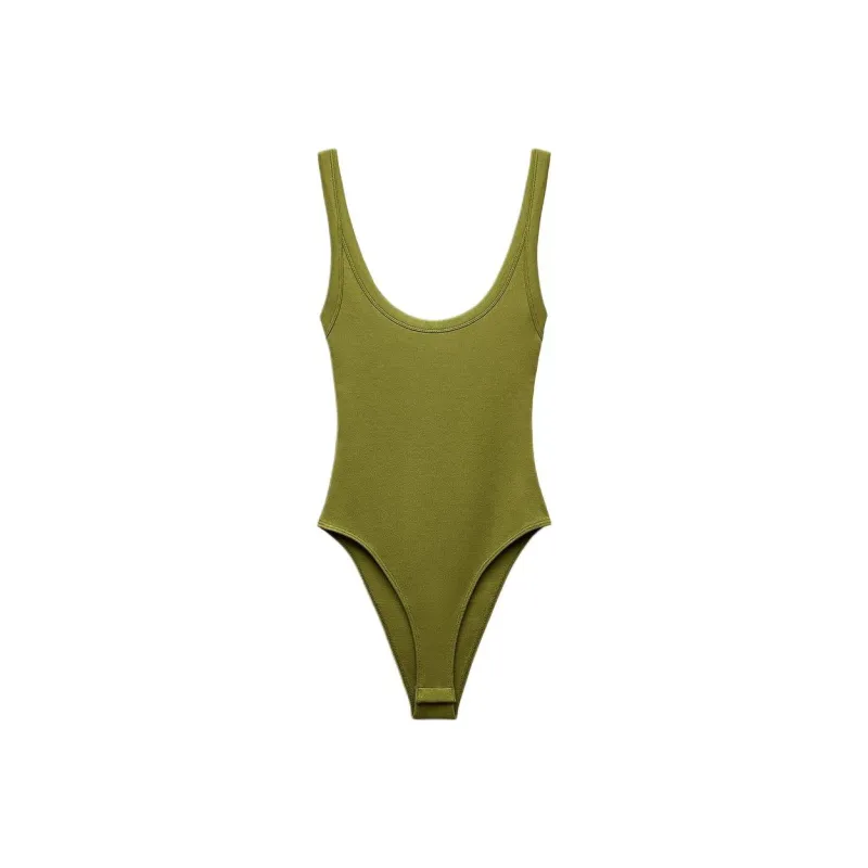 ZARA Bodysuits Women's Green-0