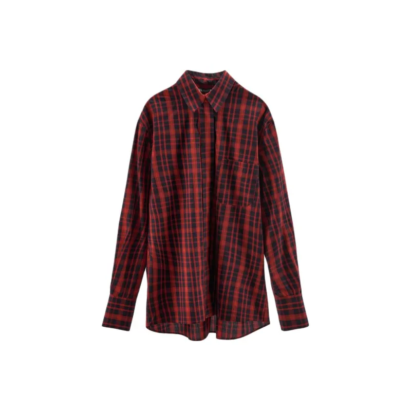 ZARA Shirts Women's Red-0