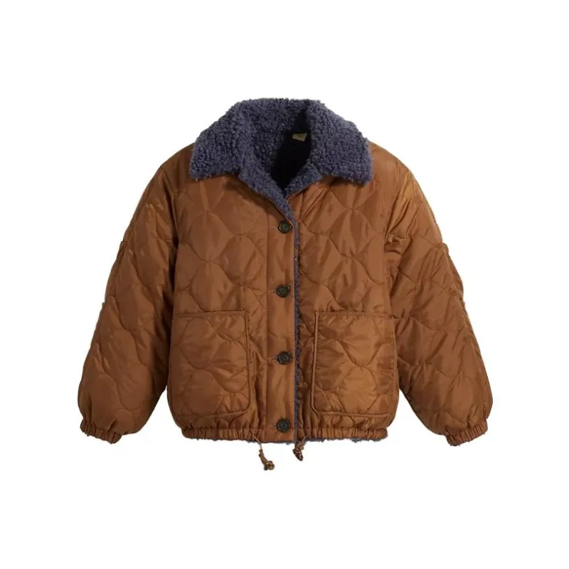 Levis Jackets Women's Brown-0