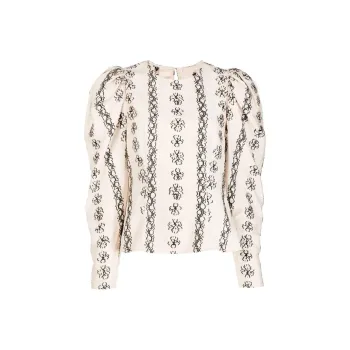 Ulla Johnson Layla Floral-print Blouse