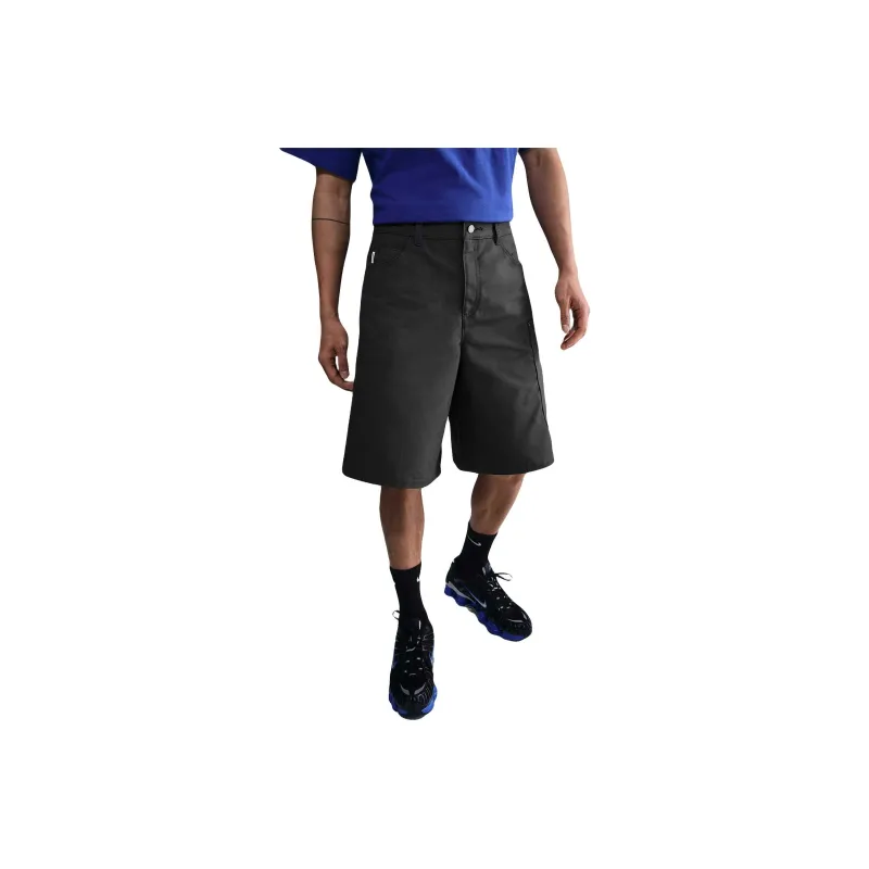 Nike Swoosh Life Casual Shorts Men's Fume Coal Black-0