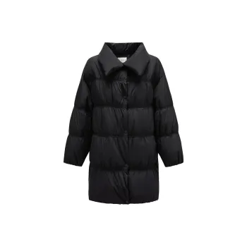 JZ. ANNAKRO Down Jackets Women's Plain Black