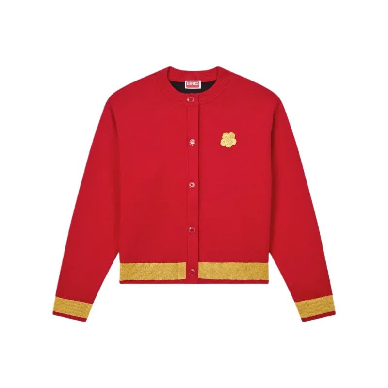 KENZO FW24 Knitwear Women's Cherry Red-0