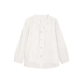 Fragment Long Sleeved Shirt Women's Ivory White