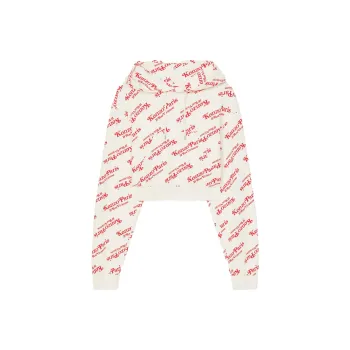 KENZO All Over Logo Printed Hoodie