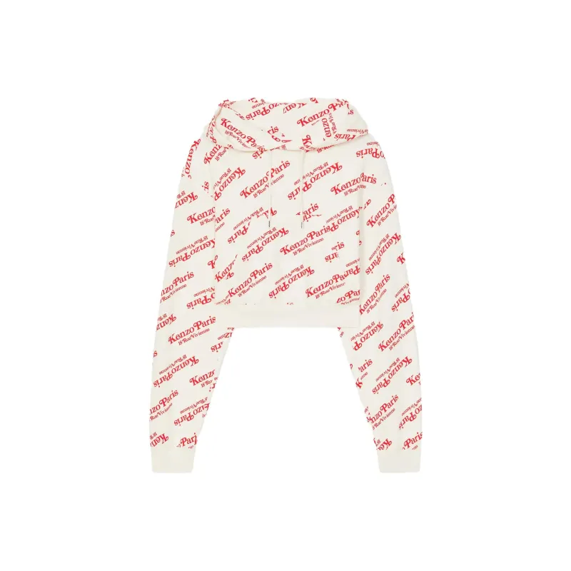 KENZO All Over Logo Printed Hoodie-0