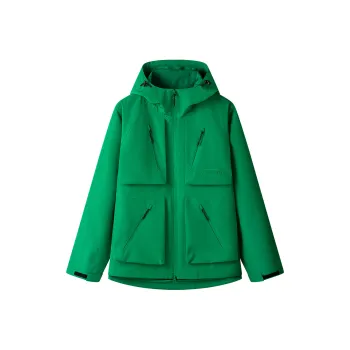 OUTDOOR PRODUCTS Waterproof, Windproof, Water Repellent, And Breathable Windbreaker Jacket Men's Agate Green