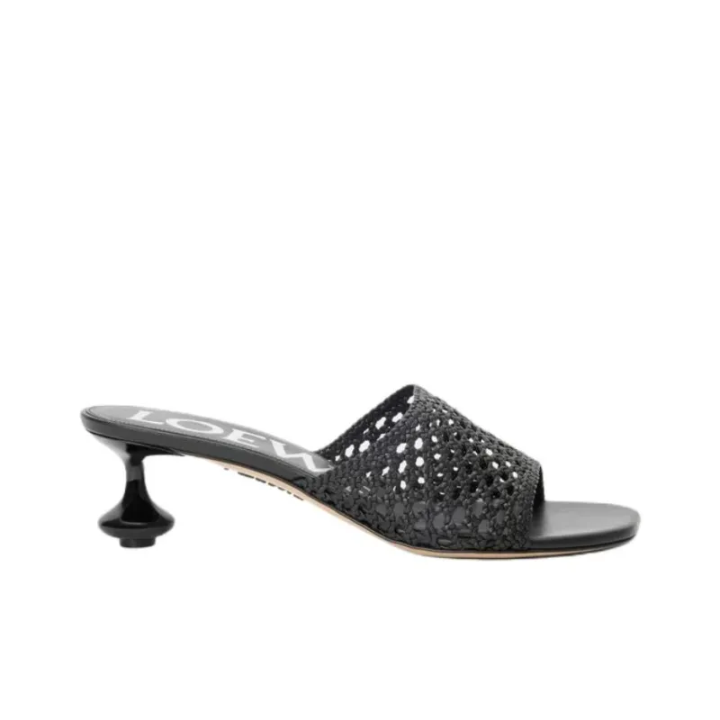 LOEWE Toy Slide Slippers 4.5cm Women's Black-1