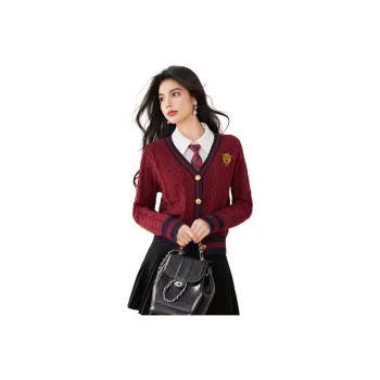 La Chapelle Knitwear Women's Red