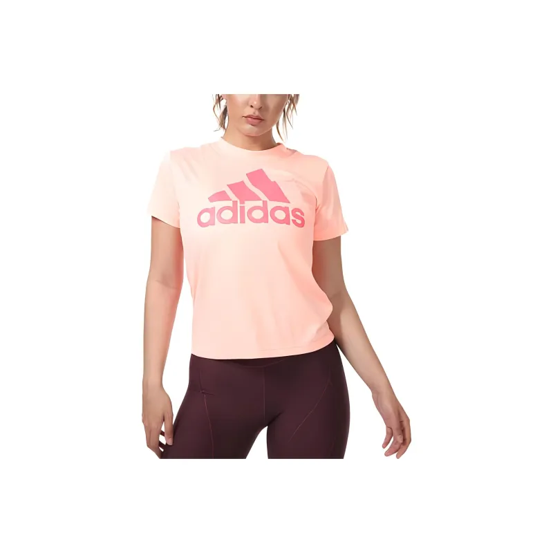 Adidas x BADGER Sport T-Shirt Women's Peach-0