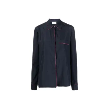 PAROSH Shirts Women's Navy