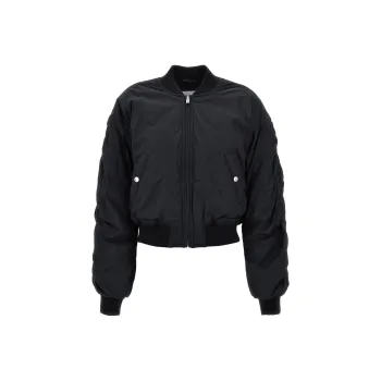 ISABEL MARANT ETOILE Bessime Logo Embroidered Zipped Bomber Jacket