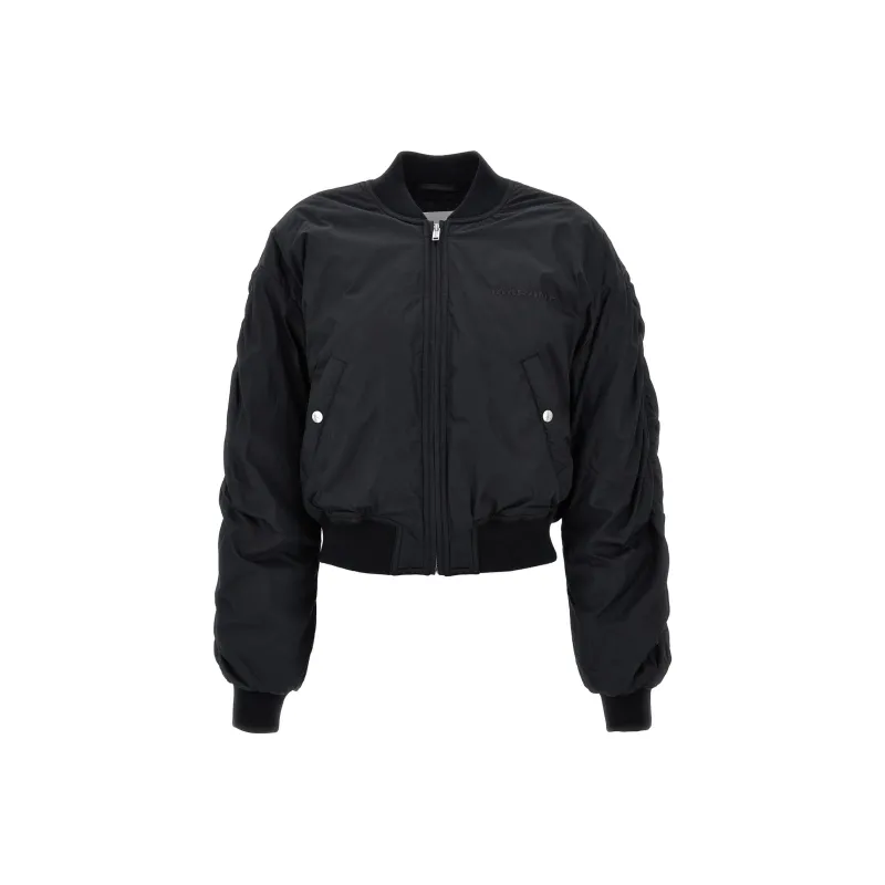 ISABEL MARANT ETOILE Bessime Logo Embroidered Zipped Bomber Jacket-0
