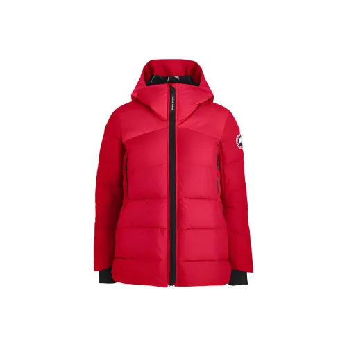 Canada Goose HyBridge Series Down Jackets Women's Red