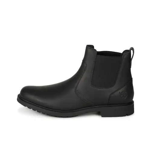 Timberland Stormbucks Ankle Length Chelsea Boots Men's Black