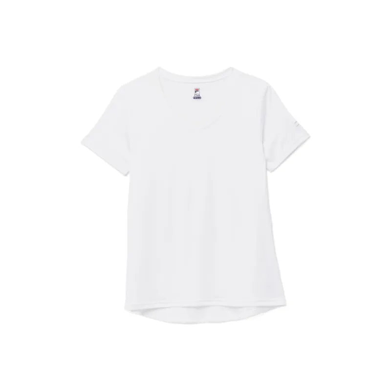FILA Pickleball Shirt Women's White-0