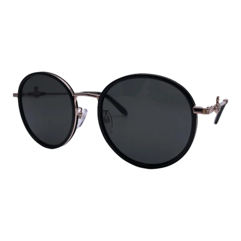 Vivienne Westwood Acetate Round Sunglasses Unisex Black-0