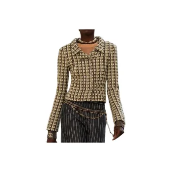 CHANEL SS23 Jackets Coats Women's Yellow