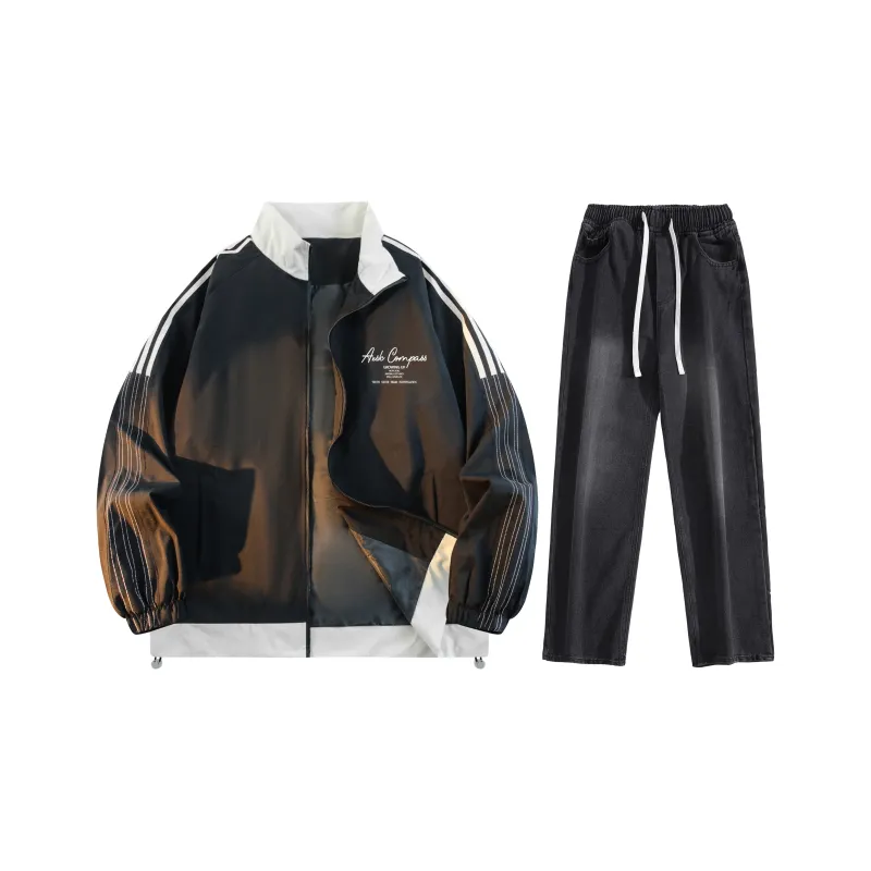 A.X.S.K Casual Sportswear Unisex Black-0