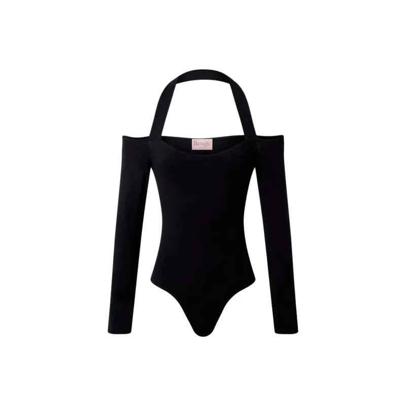 Rouje FW24 YEVA BODY Bodysuits Women's Black-0