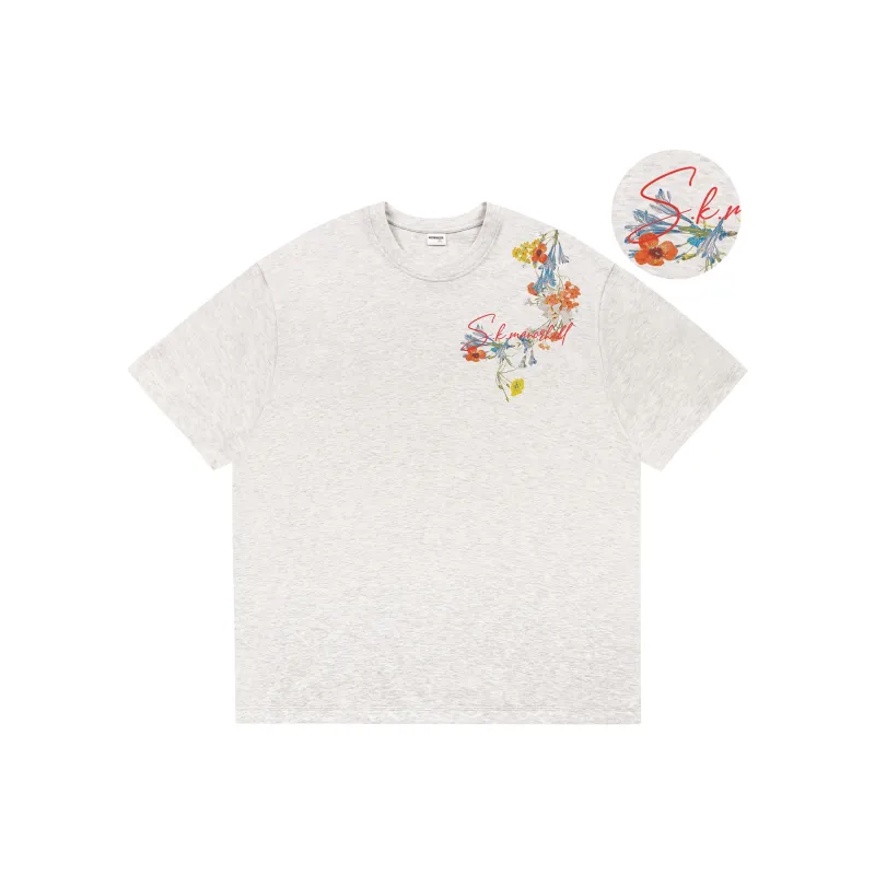 S.k. Manor Hill Short Sleeved T Shirts Unisex-12