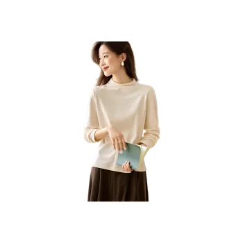 Mo Han Yi Mei Knitwear Women's Ecru