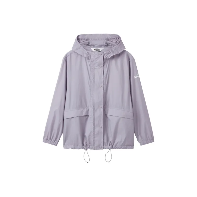 AIGLE SS25 Jacket Women's Dark Lilac Color-0
