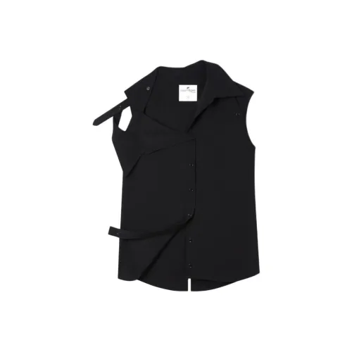 COURREGES Modular Tech Crepe Shirt