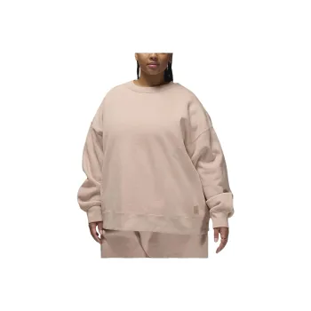 Jordan Flight Fleece Sweatshirt Women's Medium Brown