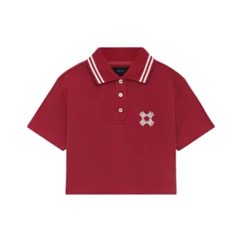 AMIRI Ma Quad Polo Top