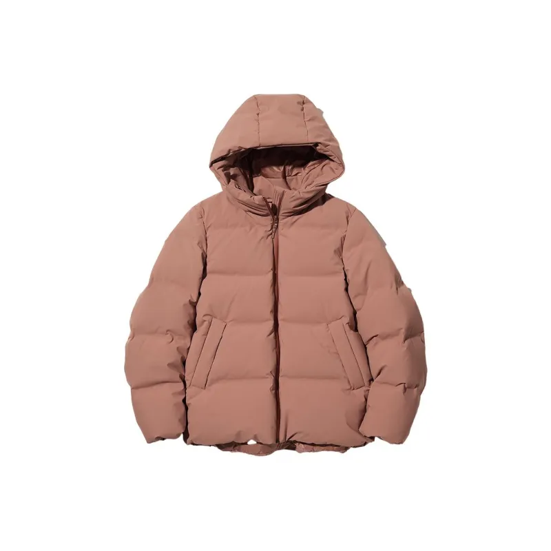 UNIQLO Down Jackets Women's Sunset Orange-0