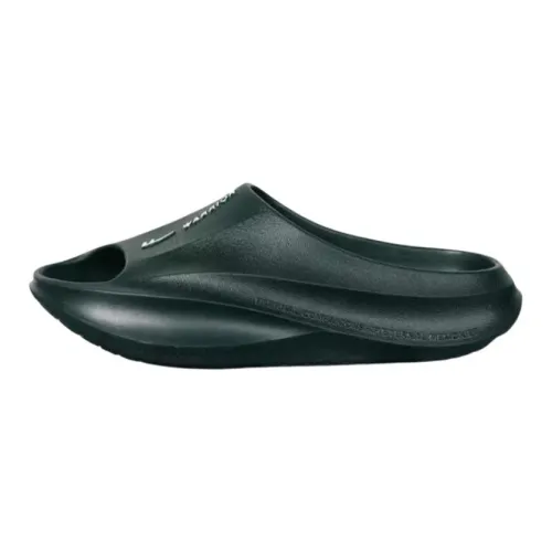 PAUL FRANK Home Slippers Black Platform Squashy And Bouncy Feeling Stripes Outdoor Slippers