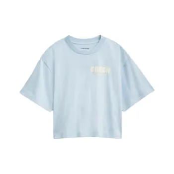 COACH T Shirt Women's Light Blue