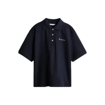 H&M Polo Shirt Women's Marine Blue