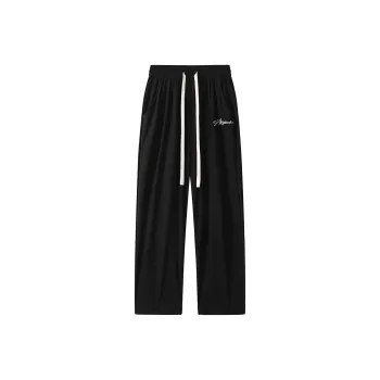 7 SEVFUN Knitted Sweatpants Unisex Black