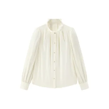 PEACEBIRD Shirts Women's Beige