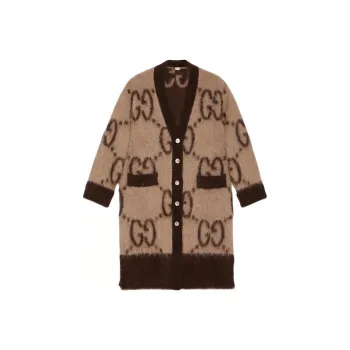 GUCCI Gg Long Cardigan