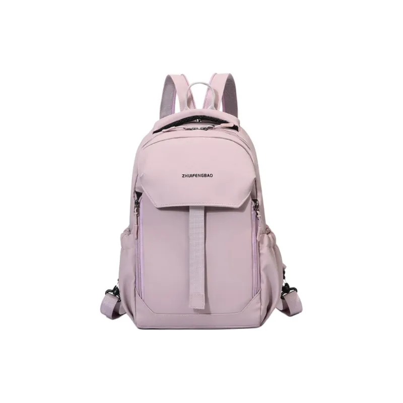 GEERDUN Oxford Backpack Unisex Light Gray, Dark Gray, Black, Pink, Army Green, Blue-5