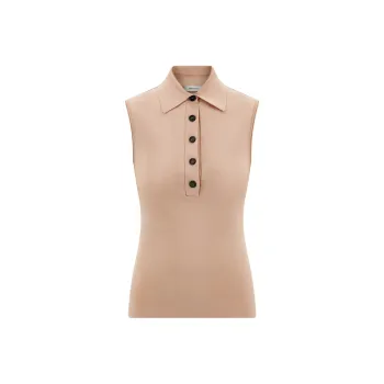 FERRAGAMO SS25 Polo Shirt Women's Ballet Pink