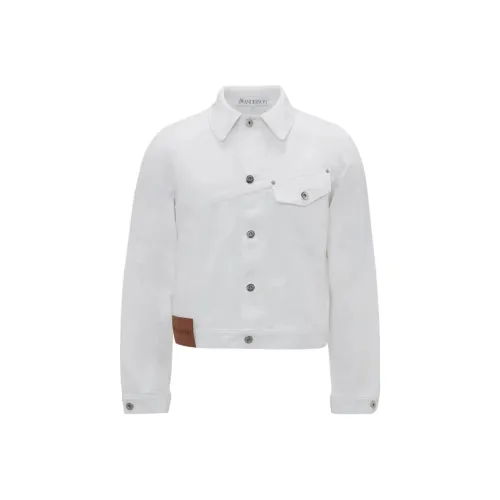 JW Anderson Cropped Twisted Denim Jacket