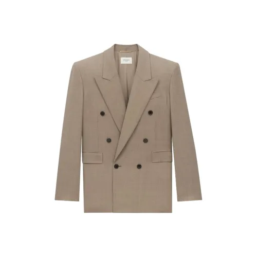 Saint Laurent paris Jackets Coats Women's Khaki