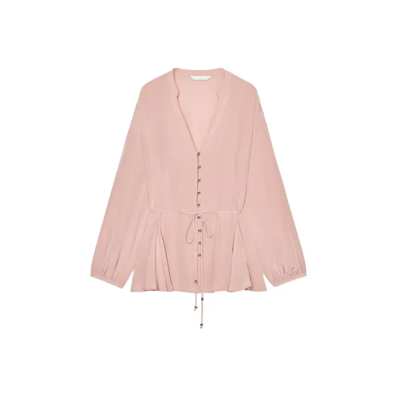 ZARA Shirts Women's Light Pink-0