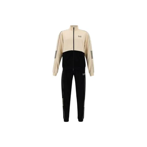 EMPORIO ARMANI Logo Printed Zipped Track Suit
