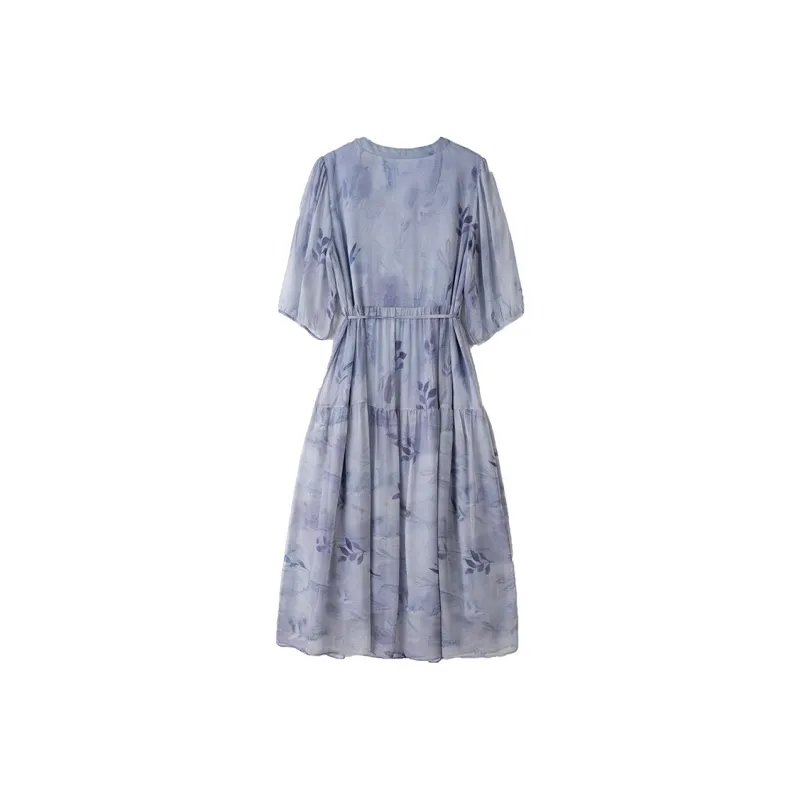 Kele Coco Short Sleeved Dress Women's Lavender-1