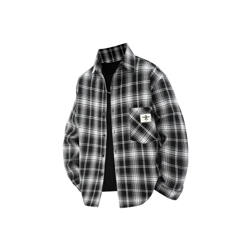 ROBINHOOD Shirt Unisex Yellow Plaid-3