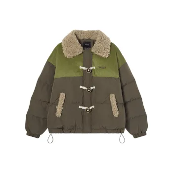 I'M ONE Down Jacket Women's Brown Green