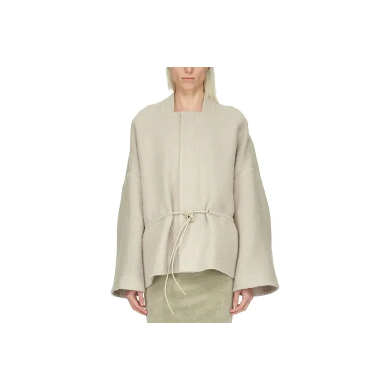 RICK OWENS LUXOR Jackets Women's Beige-0