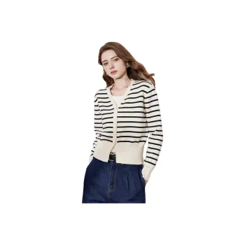 Huagaa Knitwear Women's Apricot
